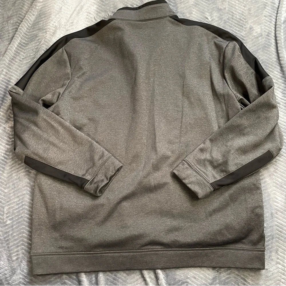Mens Callaway Golf 1/4 Zip Fleece Pullover Sweatshirt Gray XXL‎
